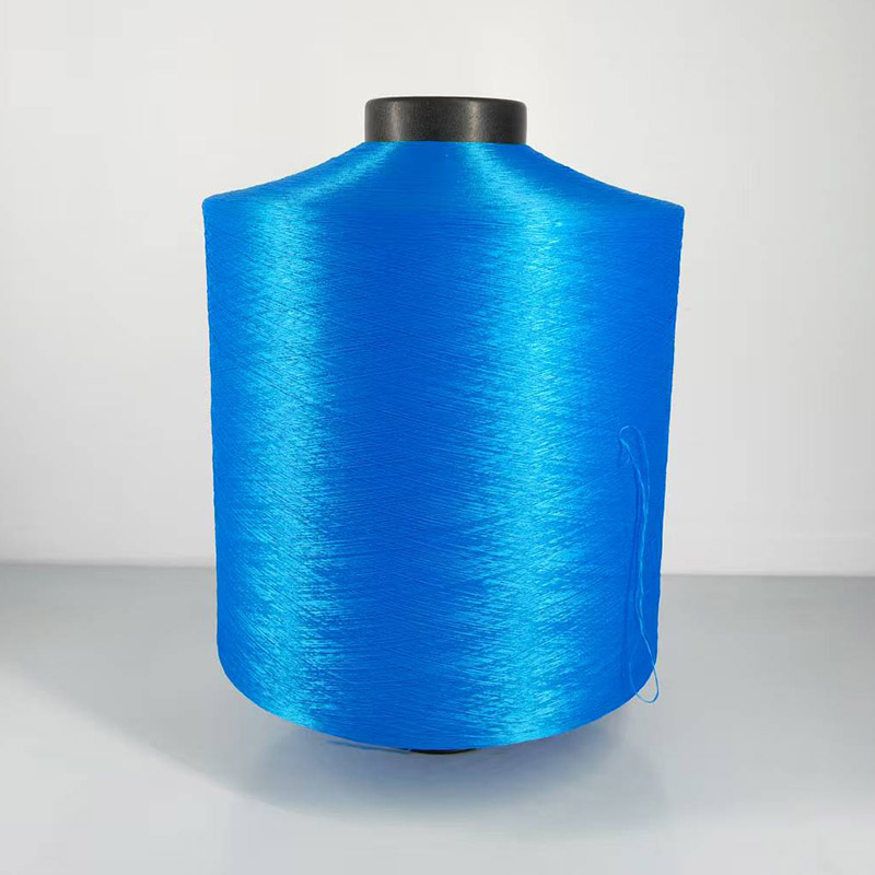 Fio de poliéster azul